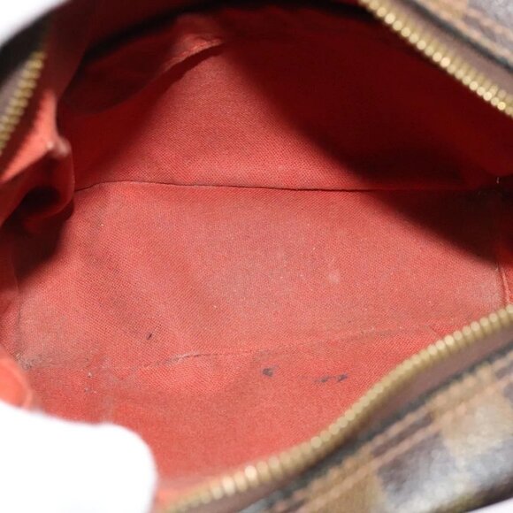 LOUIS VUITTON Damier Ebene Olaf PM Shoulder Bag N41442 LV Auth 138638 - Picture 12 of 16